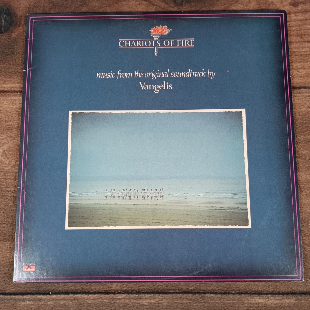 Vangelis Chariots of Fire Original Soundtrack Vinyl Record Polydor PD 1-6335